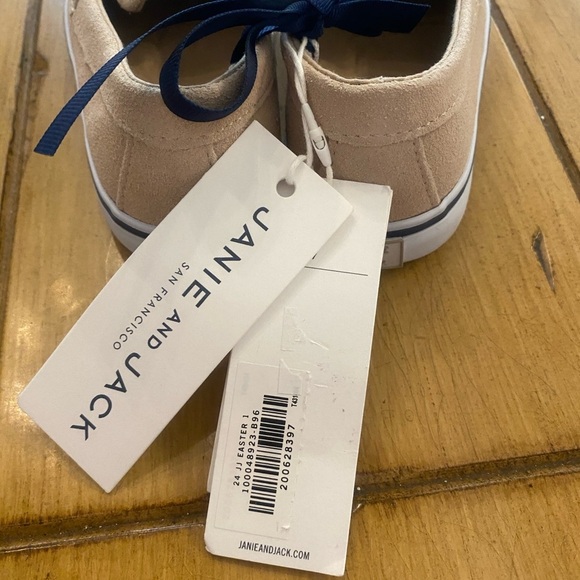 Janie & Jack Tan Penny Loafer Casual Shoes New Size 7 - Picture 3 of 10